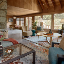 Interiors--wood walls