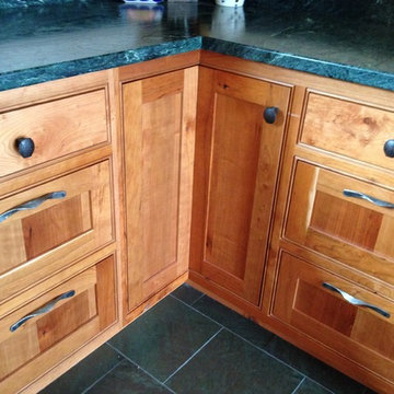 Rustic Cherry makes Spectacular Kitchen