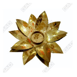 LOTUS T-LITE HOLDER - Candles & Candle Holders