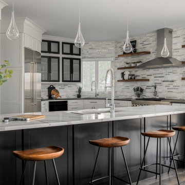 Modern Black & White Home