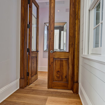 Custom Engineered White Oak Floor with Oil Finish