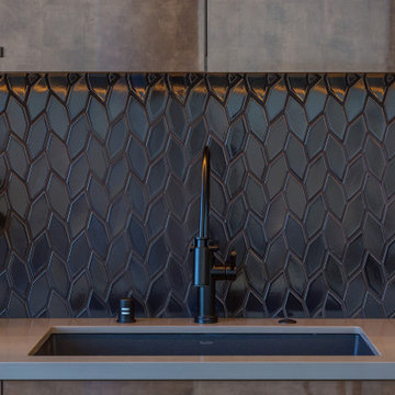Kitchen Overlooking the City