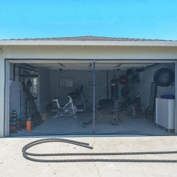 Garage Conversion to Home Gym