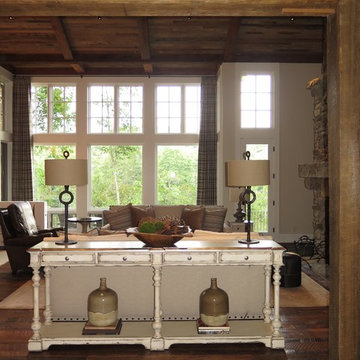 Family Room-Mountain Top Cashiers NC