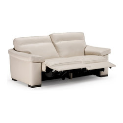 Natuzzi Editions Leather Reclining Sofa B814 - Sofas