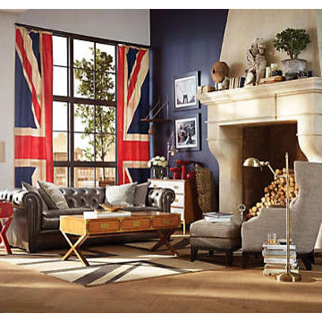 Traditional Living Room With a Modern Twist