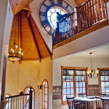 Castle House Repurposed Church Clock Window