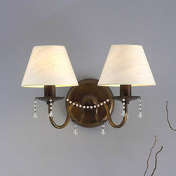 Missangas 483 Double Decorative Ball Wall Fixture - Wall Sconces