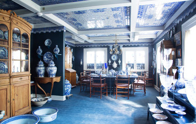 Houzz Tour Special: Bjørn Wiinblads spektakulære blå hus