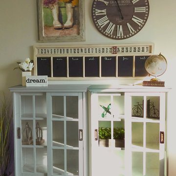 Shabby Chic office remodel