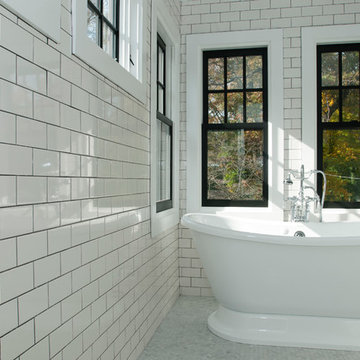Vintage Meets High End Bathroom