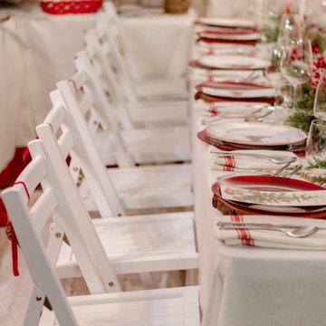 Christmas Decor- luxury Cabin-sky theme