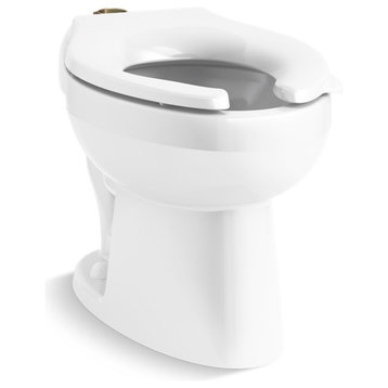 Kohler K-96053 Wellcomme Ultra Elongated Toilet Bowl Only - White