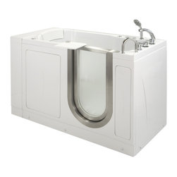 52" x 28" ELLA PETITE 93168 DUAL RIGHT WHIRLPOOL & AIR ADA WALK-IN ALCOVE TUB - Bathtubs