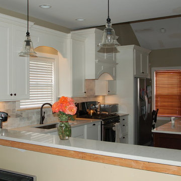 Kitchen, ready for paint