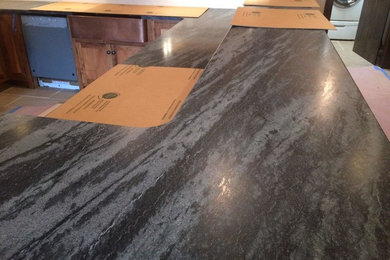 soapstone for the kitchen - 2 different kitchens