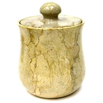 Sahara Beige Marble 9" Tall Kitchen Canister