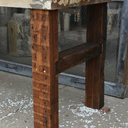 Reclaimed Bead Board Walls Studs & Ceiling Tiles - Table Tops And Bases