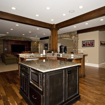 Custom Basement Renovation - Traditional