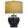 Blue and White Ceramic Table Lamp