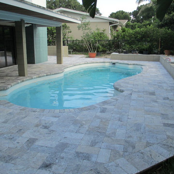 Travertine showcase