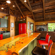 lake house kitchen