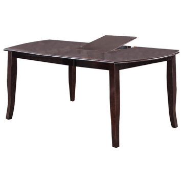 Rectangular Dining Tables With Butterfly Leaf , Brown