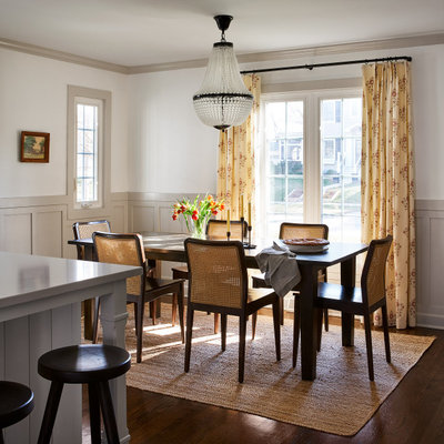 Country Dining Room by reDesign home | chicago