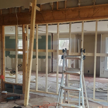 STRUCTURAL REPAIR / ADD BEAMS OPEN SPACE