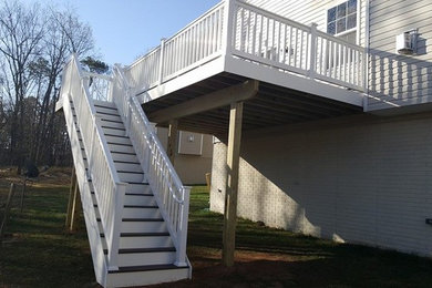 Deck with stairs in Glenburnie MD