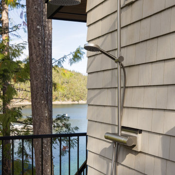 Outdoor Shower, Sunshine Coast, Coastal Modern Home