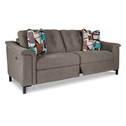 Luke Duo Reclining 2 Seat Sofa by La-Z-Boy shown in Sable - Products