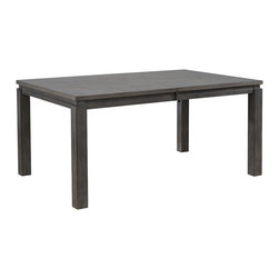 Sunset Trading - Extension Dining Table in Weathered Gray Finish - Dining Tables