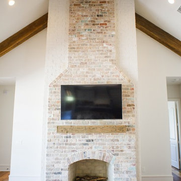 Painted Brick with Southern Charm