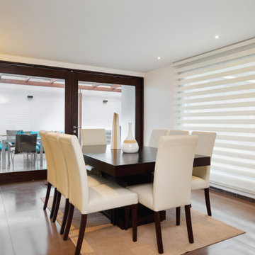 Light Filtering Zebra Blinds - Combi Alberta