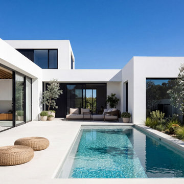 Toorak Modern | Courtyard & Pool Study