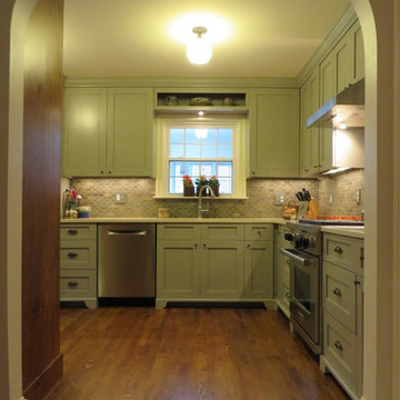 Virginia Highlands Kitchen Renovation - Den to Kitchen