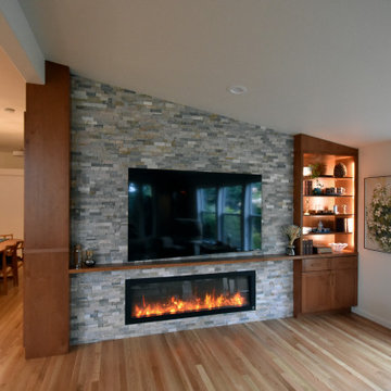 Fruitland Puyallup / Modern Fireplace Installation