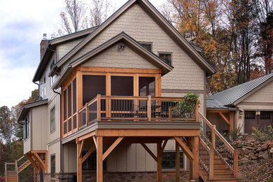 Inspiration for a craftsman home design remodel in DC Metro