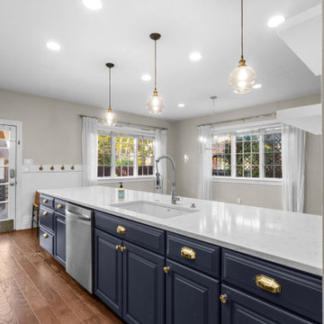 Vickery Park Blue & White Kitchen