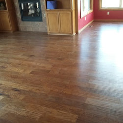 Aayers Hickory Saddle Flooring - Engineered Wood Flooring