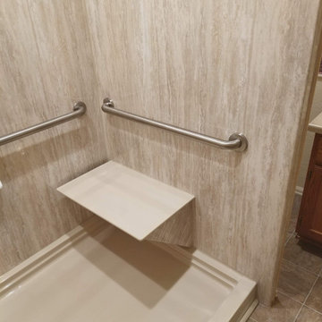 Tub to Shower transformation