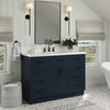 Ariel Hepburn 48" Sink Bath Vanity Base, Midnight Blue