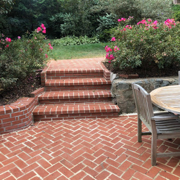 Paver Multi Level Patios and Walkways in Cleveland Park, Washington DC
