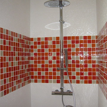 camaïeu rouge orange