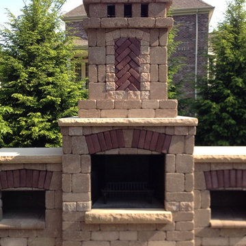 Wood Burning Fireplace
