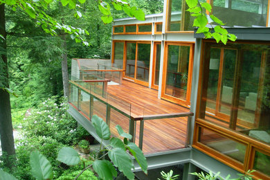 Inspiration for a deck remodel in New York