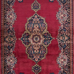 Old Persian Birjand rug 4'5 X 7' - Area Rugs