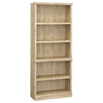 Sauder Aspen Post Engineered Wood 5-Shelf Bookcase in Prime Oak