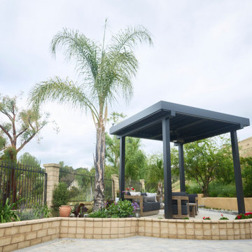 aluminum pergola, louvered pergola, motorized pergola, freestanding pergola, lou